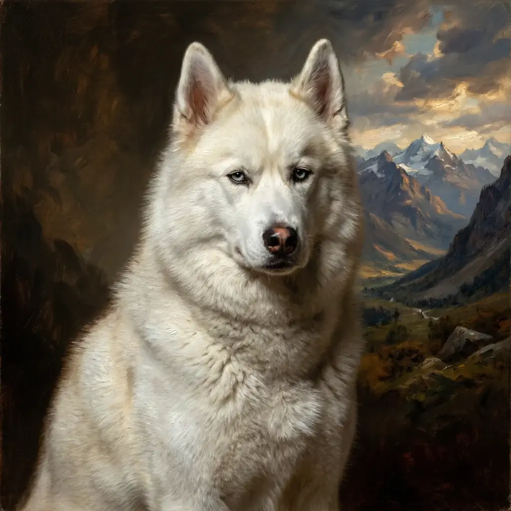 Husky portrait
